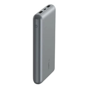 Belkin BoostCharge 20K Power Bank with  two 12W USB-A ports and one 15W USB-C port - Space Grey > Power & Lighting > Power Banks >  - NZ DEPOT