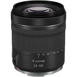 Canon EOS R5 Mirrorless Camera w/24-105 RF f/4-7.1 IS STM Lens 45MP Full-Frame CMOS Sensor - 8K30 Raw & 4K120 10-Bit Internal Video Sensor-Shift - 5-Axis Image Stabi