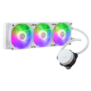 Cooler Master MasterLiquid 360L Core ARGB 360mm AiO Water Cooling White Support Intel LGA 1700 / 1200 / 1150 AMD AM5 / AM4 > PC Parts > Cooling > AiO Water