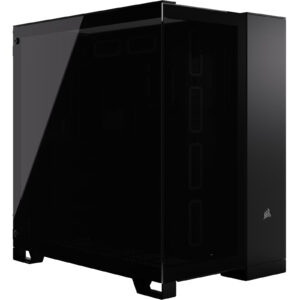 Corsair 6500X Black ATX  Gaming Case Tempered Glass CPU Cooler Support Upto 190mm GPU Support Upto 400mm 8 3 (Vertical) PCI 360mm Radiator Supported - Front: 1x Type