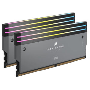 Corsair DOMINATOR TITANIUM -Grey RGB 32GB DDR5 Desktop RAM > PC Parts > RAM > Desktop RAM - NZ DEPOT