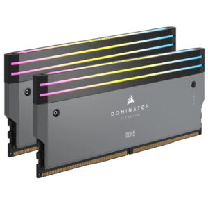 Corsair DOMINATOR TITANIUM -Grey RGB 64GB DDR5 Desktop RAM > PC Parts > RAM > Desktop RAM - NZ DEPOT