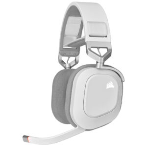 Corsair HS80 Wireless RGB Gaming Headset - White > PC Peripherals > Headsets > Gaming Headsets - NZ DEPOT