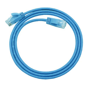 Cruxtec 0.3m Ultra Slim Cat6A Ethernet Cable - Blue Color > PC Peripherals > Cables > Network & Telephone Cables - NZ DEPOT
