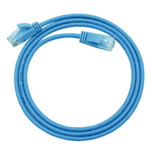 Cruxtec 0.5m Ultra Slim Cat6A Ethernet Cable - Blue Color > PC Peripherals > Cables > Network & Telephone Cables - NZ DEPOT