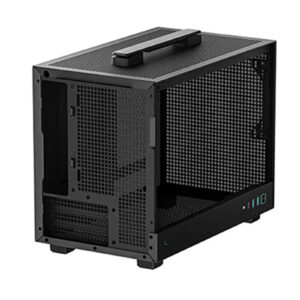 DEEPCOOL CH160 ITX case Black CPU Cooler Support Upto 172mm GPU Support Upto 305mm 3x PCI Slot Front I/O: 2x USB 3.0 1x Type C HD Audio > PC Parts > Cases / Ch