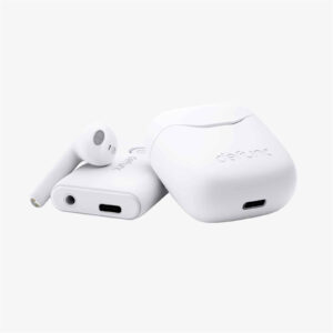 Defunc TRUE  TRAVEL Kit  ( White ) Wireless Bluetooth Transmitter / Receiver  Bundle with True Wirelss Earbud  -Compatible with phones & pads of iOS/Android & all Bl