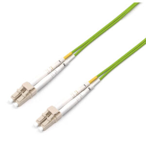 Dynamix FL-LCLCOM5-0  0.5M 50u LC/LC OM5 Fibre Lead (Duplex Multimode) Lime Green LSZH Jacket. > PC Peripherals > Cables > Fibre Optic Cables - NZ DEPOT