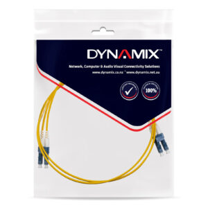Dynamix FSM-LCLC-50 50M 9u LC/LC Duplex         Single-Mode OS2 G657A1 Bend InsensitiveFibrePatchLead > PC Peripherals > Cables > Fibre Optic Cables - NZ DE