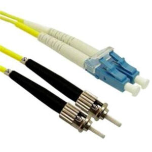 Dynamix FSM-LCST-1 1M 9u LC/ST Duplex Single Mode G657A1 Bend Insensitive Fibre Lead. Yellow LSZH Jacket > PC Peripherals > Cables > Fibre Optic Cables - NZ
