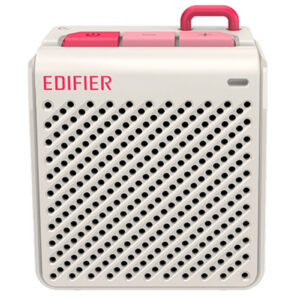 Edifier MP85 Portable Bluetooth 5.3 Speaker - White - 40mm driver lightweight design with lanyard strap Edifier app support & EQ settings USB Type-C up to 8hrs playb