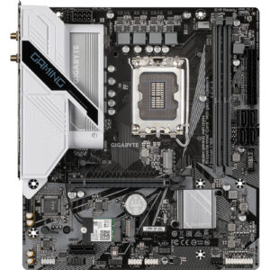 Gigabyte H610M GAMING WIFI DDR4 MATX Motherboard For Intel 12th/13th/14th Gen LGA1700 H610 DDR4 PCIE 4.0 2XDDR4 Dimm 1XM.2 Back I/: VGA HDMI DPX2 > PC Parts >