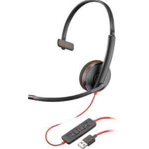 HP POLY HEADSETS 80S02A6 Poly Blackwire 3220 Stereo USB-A Headset (Bulk) > PC Peripherals > Headsets > Business Headsets - NZ DEPOT