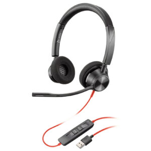 HP  Poly Blackwire 3220 USB-A Wired On-Ear Headset - UC Certified > PC Peripherals > Headsets > Business Headsets - NZ DEPOT