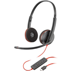 HP Poly Blackwire 3220 USB-C/A Wired On-Ear Headset - UC Certified > PC Peripherals > Headsets > Business Headsets - NZ DEPOT