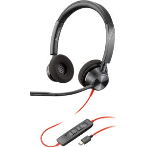 HP Poly Blackwire 3320 USB-C Wired On-Ear Headset - Teams Certified > PC Peripherals > Headsets > Business Headsets - NZ DEPOT