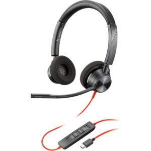HP Poly Blackwire 3320 USB-C Wired On-Ear Headset - UC Certified > PC Peripherals > Headsets > Business Headsets - NZ DEPOT