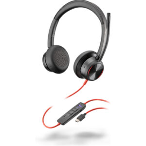 HP Poly Blackwire 8225 USB-C/A Wired On-Ear Active Noise Cancelling Headset - Teams Certified > PC Peripherals > Headsets > Business Headsets - NZ DEPOT