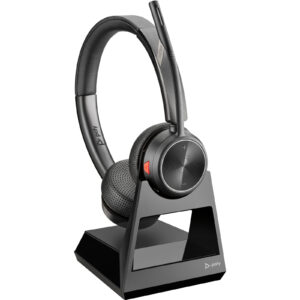 HP Poly Savi 7220 DECT Wireless On-Ear Headset with Stand - UC Certified > PC Peripherals > Headsets > Business Headsets - NZ DEPOT