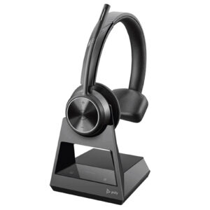 HP Poly Savi 7310 DECT Wireless On-Ear Headset Mono with Stand - UC Certified > PC Peripherals > Headsets > Business Headsets - NZ DEPOT