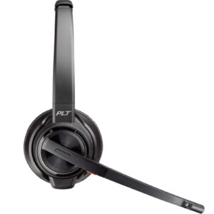 HP Poly Savi 8220 DECT Wireless On-Ear Active Noise Cancelling Headset with Stand - UC Certified > PC Peripherals > Headsets > Business Headsets - NZ DEPOT