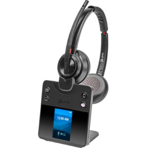 HP Poly Savi 8420 DECT Wireless On-Ear Active Noise Cancelling Headset with Stand  - Teams Certified > PC Peripherals > Headsets > Business Headsets - NZ DE