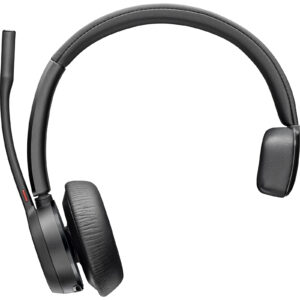 HP Poly Voyager 4310 Bluetooth On-Ear Headset with Stand Mono - UC Certified > PC Peripherals > Headsets > Business Headsets - NZ DEPOT