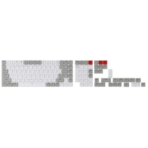 Keychron Double Shot ABS Keycap - Full Set - Light Grey > PC Peripherals > Keyboards > Keyboard Accessories - NZ DEPOT