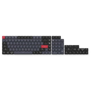 Keychron Low Profile ABS Keycap Full Keycap Set - Black and Grey > PC Peripherals > Keyboards > Keyboard Accessories - NZ DEPOT