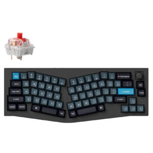 Keychron Q8 Pro M1 Wireless Mechanical Keyboards Swappable RGB Backlight Red Switch Knob Version -Black > PC Peripherals > Keyboards > Ergonomic Keyboards -