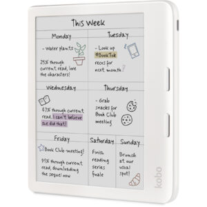 Kobo Libra Color e-Reader 7" E Ink Colour Display   - White > Computers & Tablets > eReaders > E-Reader Devices - NZ DEPOT