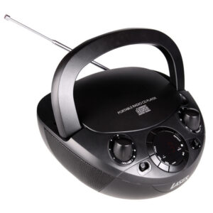 Laser CD Boombox With AM/FM Radio - Black > Headphones & Audio > Speakers > Computer Speakers - NZ DEPOT
