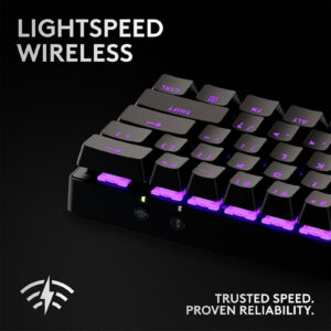 Logitech G Pro X 60 LIGHTSPEED Gaming Keyboard - Black > PC Peripherals > Keyboards > Gaming Keyboards - NZ DEPOT