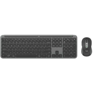 Logitech MK950 Signature Slim Wireless Desktop Keyboard & Mouse Combo - Graphite > PC Peripherals > Keyboards > Keyboard & Mice Combos - NZ DEPOT