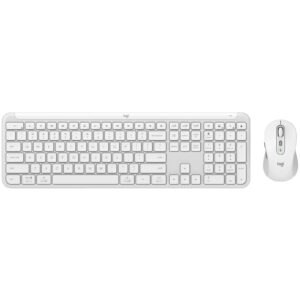 Logitech MK950 Signature Slim Wireless Desktop Keyboard & Mouse Combo - Off White > PC Peripherals > Keyboards > Keyboard & Mice Combos - NZ DEPOT