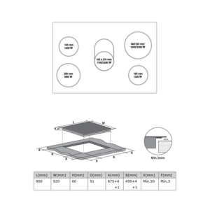 Midea 90cm Ceramic Cooktop MC-HV848 - Hobs - MC-HV848-2 - NZ DEPOT