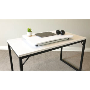 Miro CTHT-DD03 white Adjustable Height Folding Table 730x475mm > Printing Scanning & Office > Furniture > Desks - NZ DEPOT