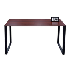 Miro GF156-12-m23 Mahogany M23/Black Office Table 1200*600*750mm > Printing Scanning & Office > Furniture > Desks - NZ DEPOT