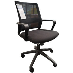 Miro GS3003-F801Black/F13Black Verbania Office Chair 560x550x880-950mm > Printing Scanning & Office > Furniture > Chairs & Accessories - NZ DEPOT