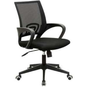 Miro GSA002 F801 black back/F13 black seat Clerk Office Chair Ergonomic with Breathable Mesh Back > Printing Scanning & Office > Furniture > Chairs & Access