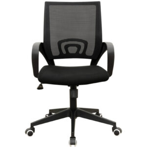 Miro GSA002 F801 black back/F13 black seat Clerk Office Chair Ergonomic with Breathable Mesh Back > Printing Scanning & Office > Furniture > Chairs & Access