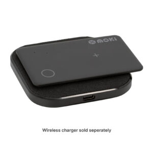 Moki MokiTag Card Wireless Charge - Works with Apple Find My Bluetooth Tracker > Phones & Accessories > Other Mobile Phone Accessories > Bluetooth Trackers