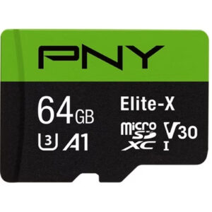 PNY Elite-X 64 GB Class 10/UHS-I (U3) microSDXC - 1 Pack - 100 MB/s Read > PC Peripherals > Memory Cards & USB Drives > MicroSD Cards - NZ DEPOT