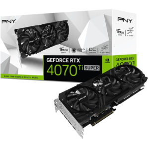 PNY NVIDIA GeForce RTX 4070 Ti SUPER VERTO Overclocked 16GB GDDR6X Graphics Card > PC Parts > Graphics Cards > Nvidia GeForce Desktop Graphics Cards - NZ DE