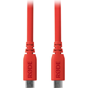 RODE SC27 SuperSpeed USB-C to USB-C Cable (Red 6.6') > PC Peripherals > Cables > USB-C Cables - NZ DEPOT