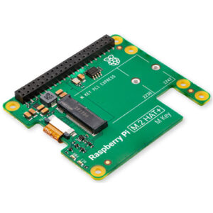 Raspberry Pi 5 Official M.2 HAT   M Key Supports 2230 or 2242 Form Factor M.2 - Format PCIe / NVMe SSD and Other PCIe Accessories > Computers & Tablets > Singl