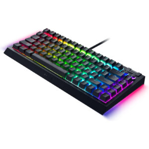 Razer BlackWidow v4 Pro 75% Hot-Swappable Mechanical Gaming Keyboard - Razer Orange Tactile Switch > PC Peripherals > Keyboards > Gaming Keyboards - NZ DEPO