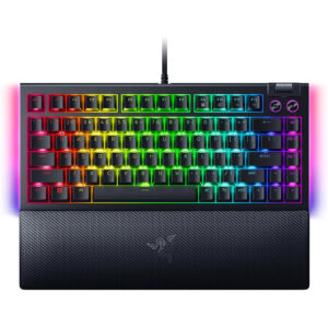 Razer BlackWidow v4 Pro 75% Hot-Swappable Mechanical Gaming Keyboard - Razer Orange Tactile Switch > PC Peripherals > Keyboards > Gaming Keyboards - NZ DEPO