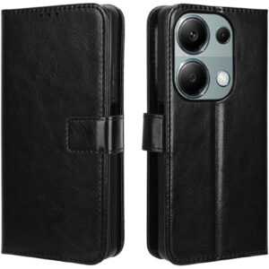 Redmi Note 13 5G (2024)   Flip Wallet Case - Black > Phones & Accessories > Mobile Phone Cases > Xiaomi Cases - NZ DEPOT
