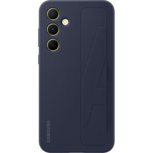 Samsung Galaxy A55 5G (2024) Standing Grip Case - Blue Black > Phones & Accessories > Mobile Phone Cases > Samsung Cases - NZ DEPOT